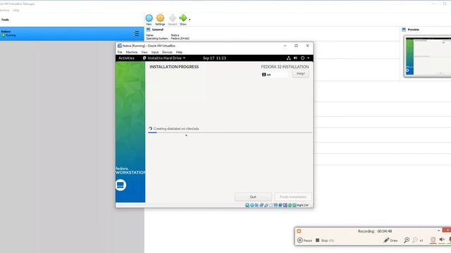 how to install fedora os on virtualbox by karim eladawy смотреть онлайн
