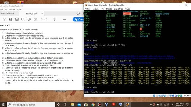 Comandos ( ls y cd) - Ubuntu Server смотреть онлайн