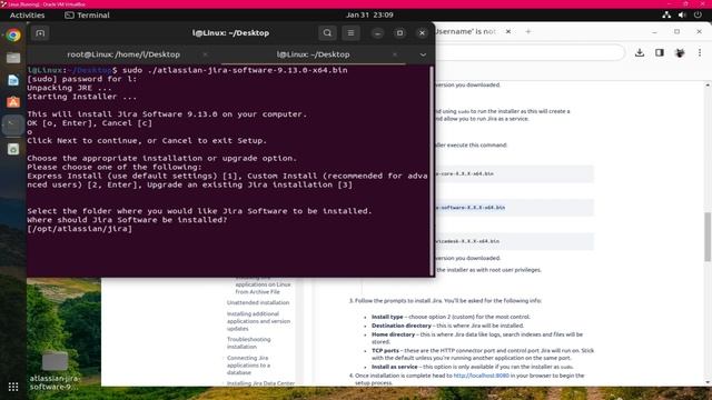 Ubuntu 22.04.3 LTS Linux Jira Application Installation (no Commentary) смотреть онлайн