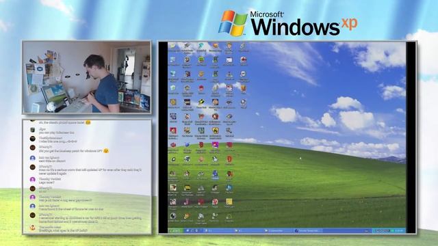 🔴 LIVESTREAM!: Gaming from my Windows XP Build 🔴 (Part1) смотреть онлайн