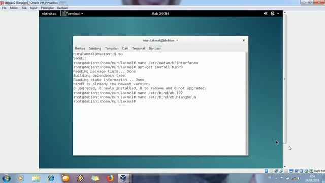 Cara membuat networking Dan DNS server pada Linux Debian смотреть онлайн