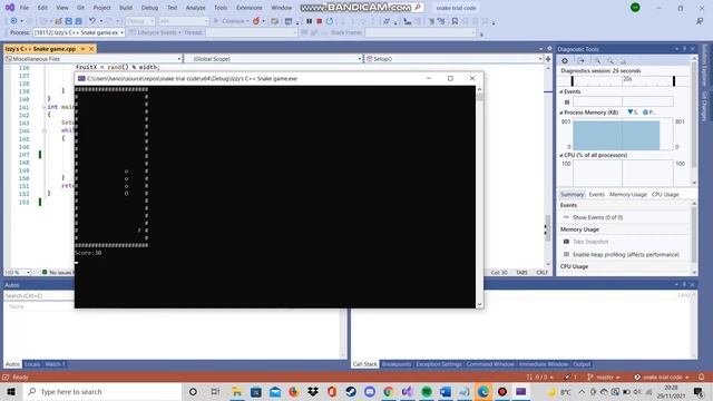 Isabel Hancock Simple C++ Snake Game смотреть онлайн