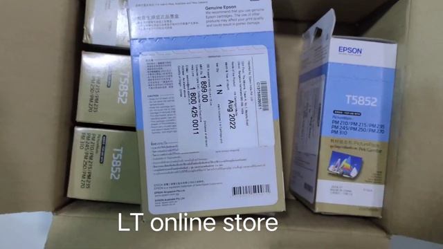 Epson T5852 Ink Cartridge & Photo Paper смотреть онлайн