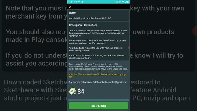 In App Purchases | Latest Google Billing V4 in Sketchware смотреть онлайн