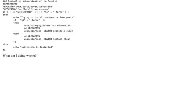 Unix & Linux: Bash script : Unexpected End Of File (FreeBSD) смотреть онлайн