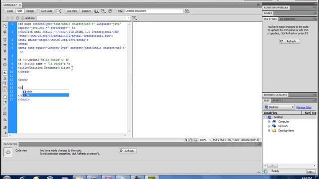 Tutorial : How to Install Tomcat 5.5 and Using Dreamweaver to build JSP смотреть онлайн