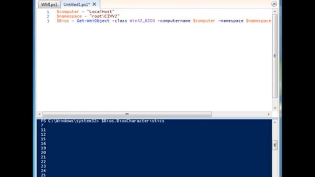 WMI Powershell Introduction смотреть онлайн