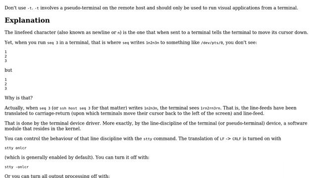 Unix & Linux: Why is this binary file transferred over "ssh -t" being changed? (2 Solutions!!) смотреть онлайн