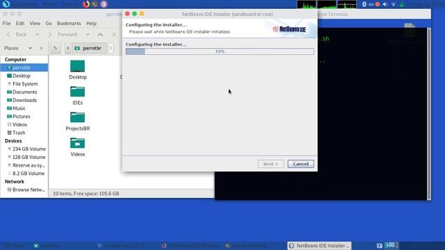 How to install netbeans IDE on linux parrot security os смотреть онлайн