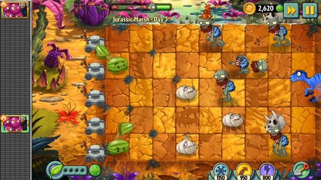 Играю в Plants Vs Zombies 2. #3 смотреть онлайн