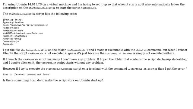 launching a script at ubuntu start up (2 Solutions!!) смотреть онлайн