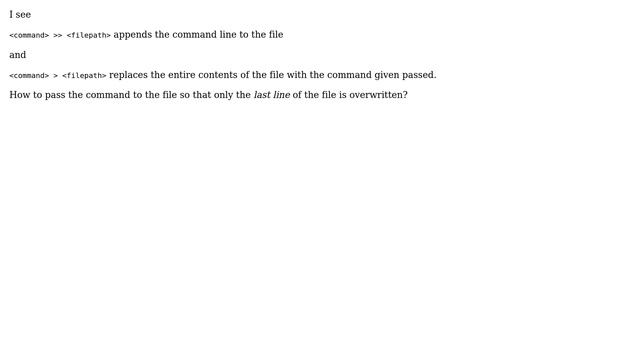 Ubuntu: Partially overwrite in a file through script смотреть онлайн