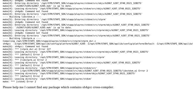 Unix & Linux: sh4gcc cross-compiler installation for Centos 7 смотреть онлайн