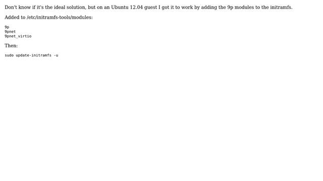 libvirt/9p/kvm mount in fstab fails to mount at boot time (3 Solutions!!) смотреть онлайн