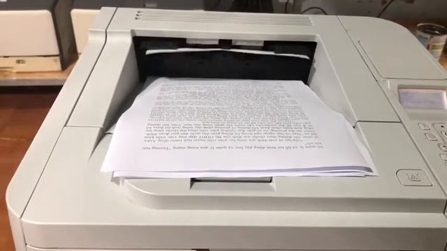 Máy in 2 mặt tự động HP P3015 смотреть онлайн