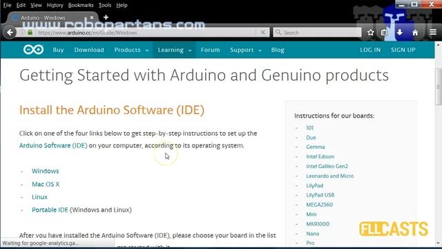 Arduino Basic Course. Download and install Arduino IDE software смотреть онлайн