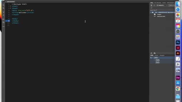 Dreamweaver Workspace Overview смотреть онлайн
