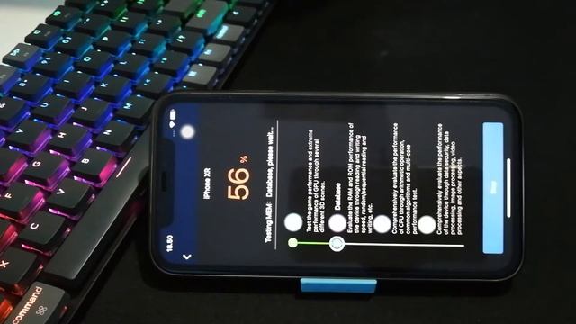 TEST BENCHMARK ATUNTU IPHONE XR VER.9 2021