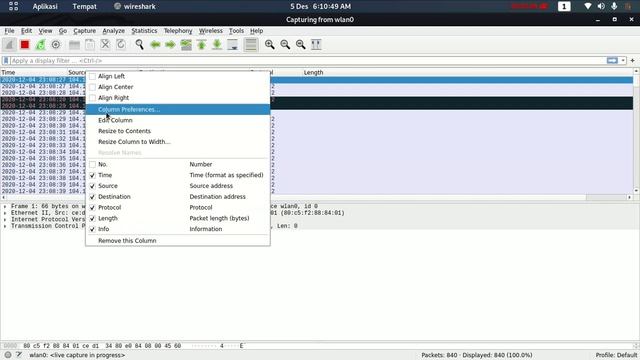 #2 ON TRENDING MERUBAH TAMPILAN WIRESHARK DI KALI LINUX смотреть онлайн