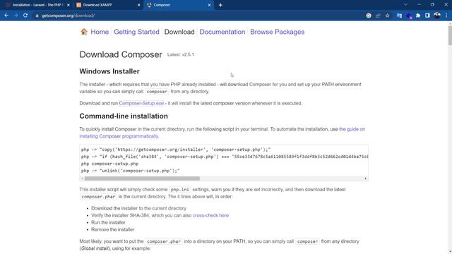 Part 1 Install dan Buat Project Baru Laravel 9 di Windows 11 смотреть онлайн