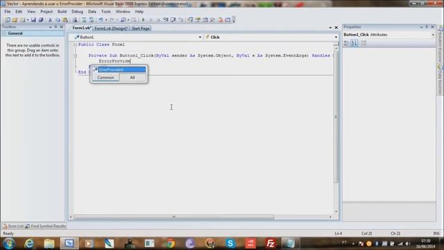 [VB.NET] Componente ErrorProvider смотреть онлайн