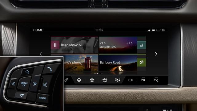 Jaguar XF 2017 | InControl Touch Pro Steering Wheel Controls смотреть онлайн