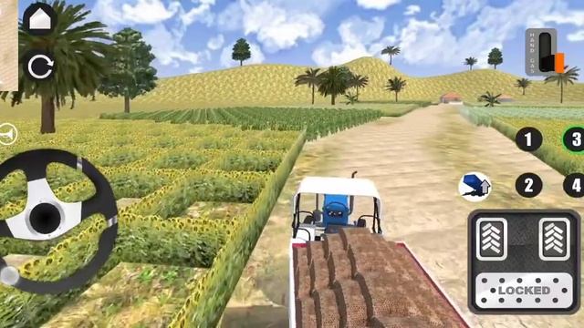 Modern Farm Tractor Driving Games - Farming Tractor 3D - Android Gameplay смотреть онлайн