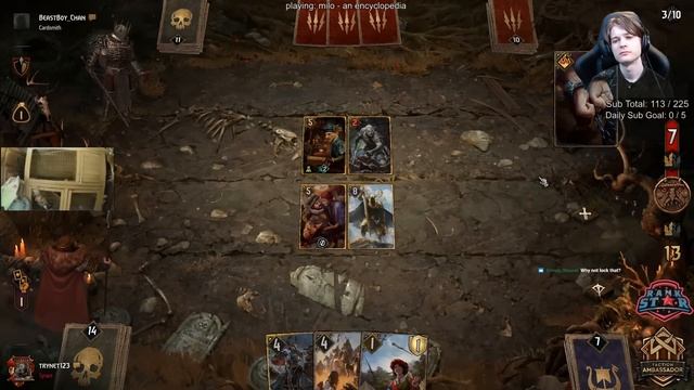 [Gwent] Bullying Cardsmiths in Arena :( смотреть онлайн