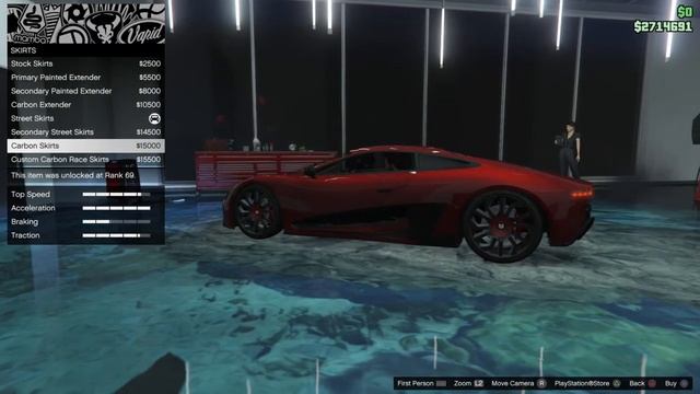 GTA 5 - Vehicle Customization - Ocelot XA-21 (Jaguar CX-75) смотреть онлайн