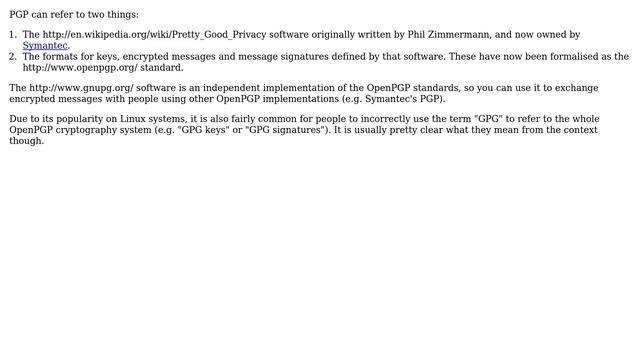 Ubuntu: Difference between PGP and GPG смотреть онлайн