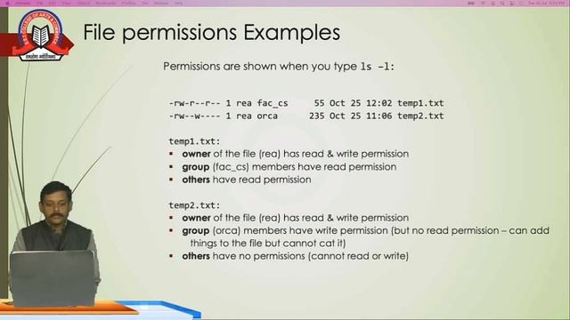 Users in Linux and File Permissions / LINUX Operating System/F.Y.B.Sc T.Y.B.Sc смотреть онлайн