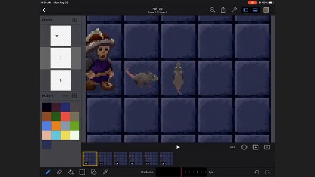 (Timelapse) Animating a Rat in 4 directions [No-Narration][Process] смотреть онлайн