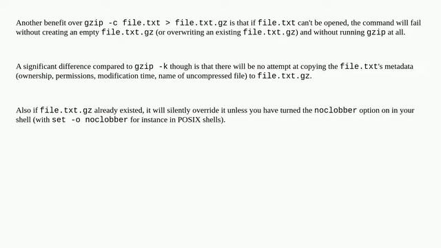 How to tell gzip to keep original file? смотреть онлайн