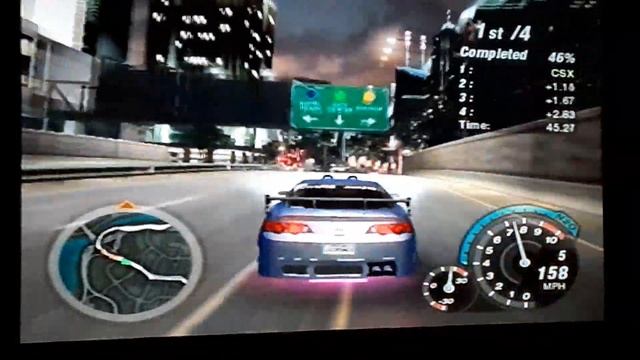 Need For Speed: Underground 2 (PS2) Acura RSX Type-R Race