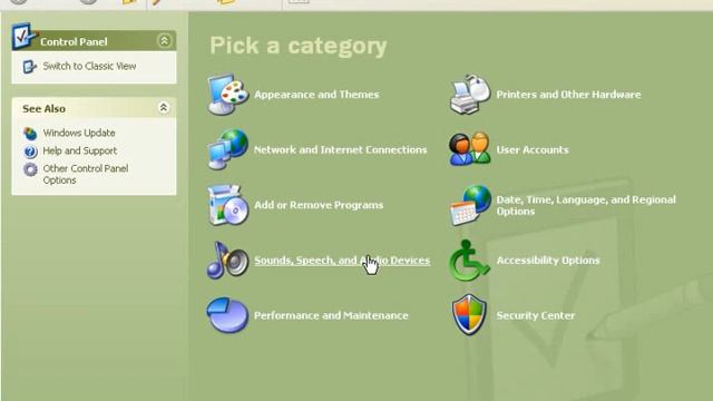 Windows XP Tutorial The Control Panel Microsoft Training Lesson 2.5 смотреть онлайн
