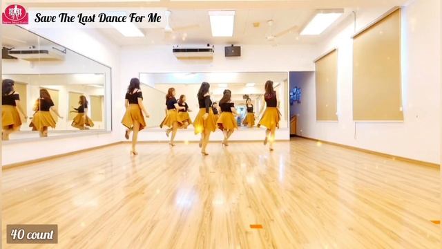 Save The Last Dance For Me Linedance ( Dance &Walk Through ) смотреть онлайн