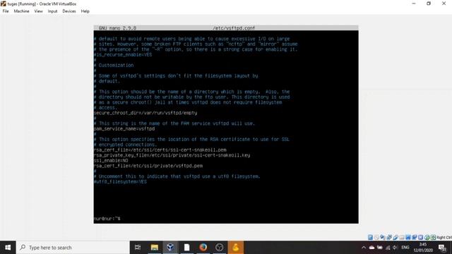 Tutorial Install dan konfigurasi FTP Linux Ubuntu Operasi Sistem смотреть онлайн