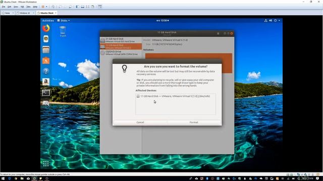 Vmware add disk on ubuntu. (Part 2/2) смотреть онлайн
