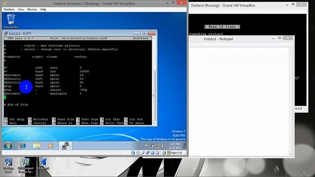 Management Open SSH di Debian смотреть онлайн