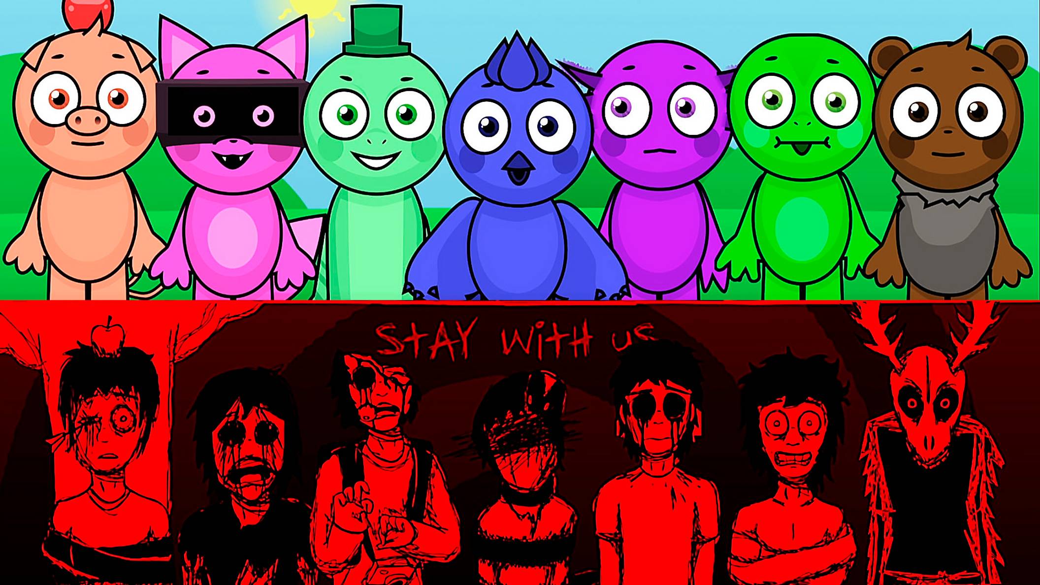 ЖУТКИЙ МОД НА СПРУНКИ - Incredibox Abgerny смотреть онлайн