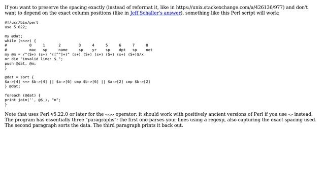 Unix & Linux: Trouble choosing a sorting key for a text file (4 Solutions!!) смотреть онлайн