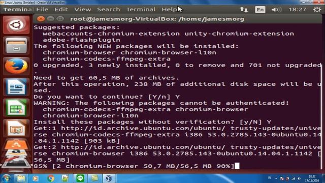 Tutorial install chromium browser dengan ubuntu смотреть онлайн