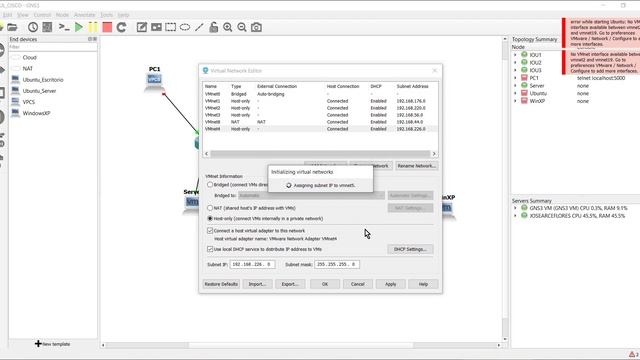 GNS3 trucos y tips para el uso de maquinas virtuales con VMware смотреть онлайн