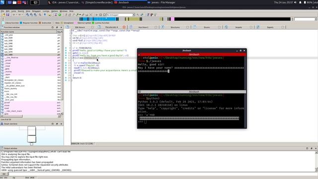 Buffer overflow to variable overwrite | Bangla | HTB Jeeves смотреть онлайн