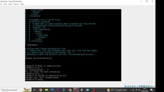 Konfigurasi ftp server pada Debian 11 смотреть онлайн