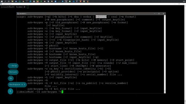 Linux On Cloud (LOC) Использование SSH смотреть онлайн