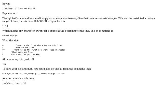 Unix & Linux: Add spaces to the beginning of each matching line (3 Solutions!!) смотреть онлайн