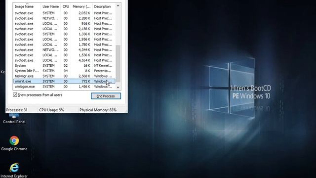 Windows 10 PE(Hiren's BootCD PE)BSOD(I made this video on June 4 2022) смотреть онлайн