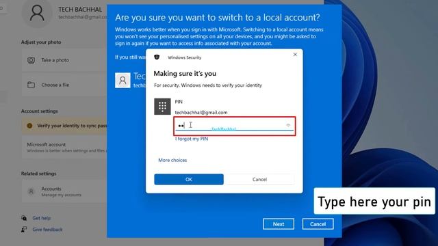 Sign Out Or Remove Microsoft Account In Windows 11 - How To Fix смотреть онлайн