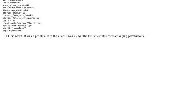 DevOps & SysAdmins: VSFTPD uploaded file permissions (2 Solutions!!) смотреть онлайн